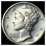 1926-D Silver Mercury Dime UNCIRCULATED