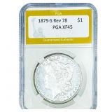 1879-S Rev 78 Morgan Silver Dollar PGA XF45