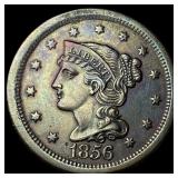 1856 Braided Hair Large Cent UNCIRCULATED