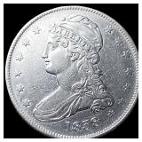 1838 Silver Capped Bust Half Dollar NEARLY  UNCIR