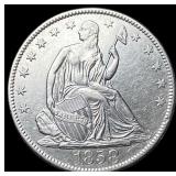 1858-O Silver Seated Liberty Half Dollar  CLOSELY