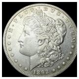 1892-S Silver Morgan Dollar NEARLY UNCIRCULATED