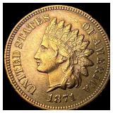 1871 Indian Head Cent CLOSELY UNCIRCULATED