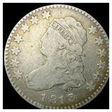 1818 Capped Bust Silver Quarter LIGHTLY  CIRCULAT