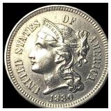 1880 Nickel Three-Cent Piece UNCIRCULATED