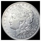 1892-CC Silver Morgan Dollar CLOSELY UNCIRCULATED