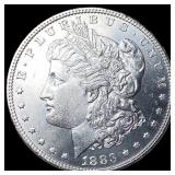 1883 Morgan Silver Dollar CHOICE BU