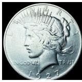 1927 Peace Silver Dollar CLOSELY UNCIRCULATED