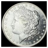1890-S Silver Morgan Dollar CHOICE BU