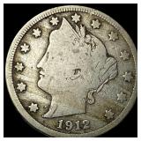 1912-S Liberty Head Nickel NICE CIRC