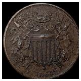 1864 Two-Cent Piece CLOSELY UNCIRCULATED