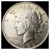 1922 Silver Peace Dollar NICELY CIRCULATED