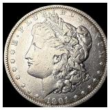 1901 Morgan Silver Dollar NEARLY UNCIRCULATED