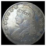 1819 Capped Bust Half Dollar LIGHTLY CIRCULATED