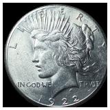 1922 Silver Peace Dollar UNCIRCULATED