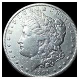 1891-CC Silver Morgan Dollar CLOSELY UNCIRCULATED