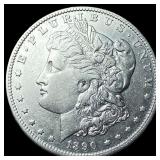 1890-O Silver Morgan Dollar NEARLY UNCIRCULATED