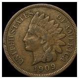 1909 Indian Head Cent LIGHTLY CIRCULATED