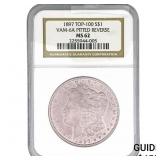 1897 Morgan Silver Dollar NGC MS62 VAM-6A
