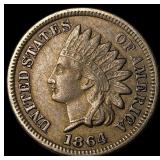 1864 Bronze Indian Head Cent CLOSELY UNCIRCULATED