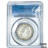 1901 Barber Half Dollar PCGS AU50