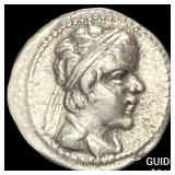 Bactria Eucratides I 170-145 Silver Obol CHOICE A