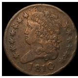 1811 Copper Half Cent CLOSELY UNCIRCULATED