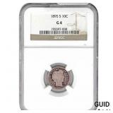 1895-S Barber Dime NGC G4