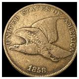 1858 Flying Eagle Cent LIGHTLY CIRCULATED