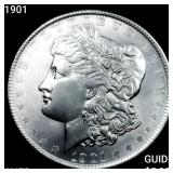 1901 Morgan Silver Dollar CHOICE AU