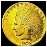 1908-S Gold $10 Indian Head Eagle HIGH GRADE