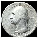 1932-D Silver Washington Quarter NICELY CIRCULATED