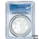 1878-S Morgan Silver Dollar PCGS MS64