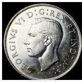1946 Canada Silver 50 Cents UNCIRCULATED
