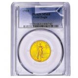 1988 1/4oz $10 Gold Eagle PCGS MS68