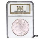 1884-CC Morgan Silver Dollar NGC MS64