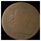 1806 Draped Bust Half Cent NICELY CIRCULATED