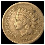 1859 Indian Head Cent LIGHTLY CIRCULATED