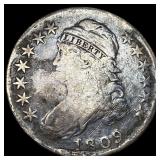 1809 Capped Bust Half Dollar LIGHTLY CIRCULATED