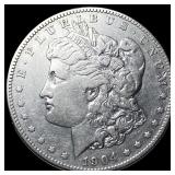 1904-S Silver Morgan Dollar NEARLY UNCIRCULATED