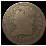 1809 Classic Head Half Cent NICELY CIRCULATED