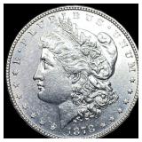 1878 Silver Morgan Dollar CLOSELY UNCIRCULATED