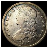 1838 Capped Bust Quarter LIGHTLY CIRCULATED