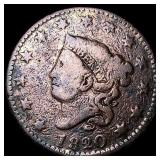 1820 Coronet Head Large Cent NICELY  CIRCULATED
