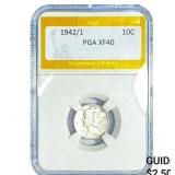 1942/1 Mercury Silver Dime PGA XF40