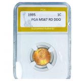 1995 Lincoln Memorial Cent PGA MS67 RD DDO
