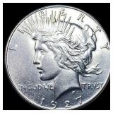 1927-S Peace Silver Dollar CLOSELY UNCIRCULATED