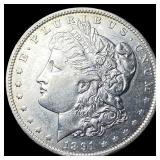 1891-O Silver Morgan Dollar CHOICE AU
