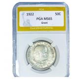 1922 Grant Half Dollar PGA MS65