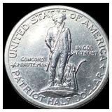 1925 Silver Lexington-Concord Sesquicentennial Hal